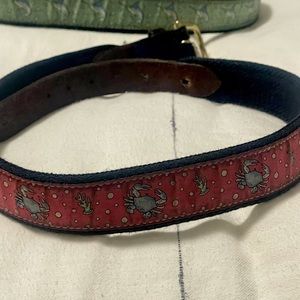 Boy’s Vineyard Vine crab belt